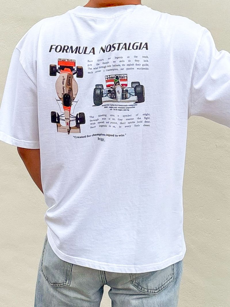 Home 1 vintage racing t-shirt - formula nostalgia | hygge HARLEM